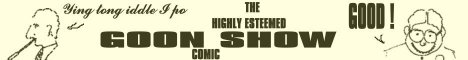 The Highly Esteemed Goon Show Comic