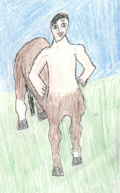 Centaur in a Field