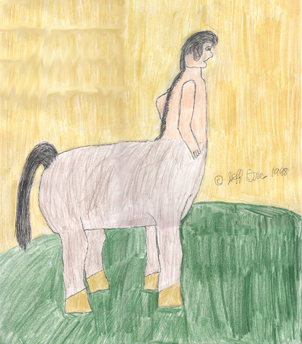 Centaur Drawing 8