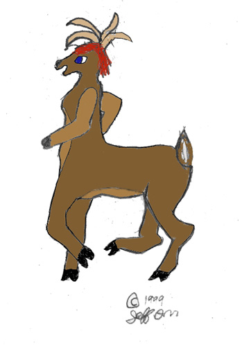 A deertaur doe