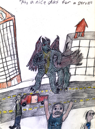 Dracotaur! Run for the hills!