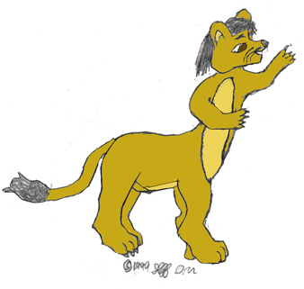 A liontaur (leocentaur)