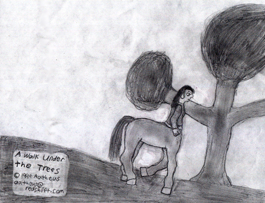 A Walk Amidst a Tree