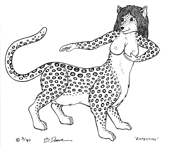 An expecting mother